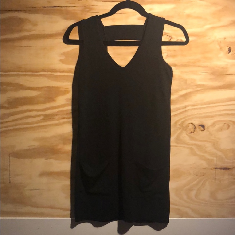 Black tank top